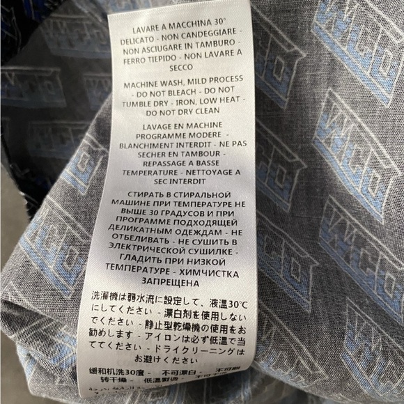 MCQ Repeated Logo Short Sleeve button down Shirt Alexander McQueen - Picture 4 of 4